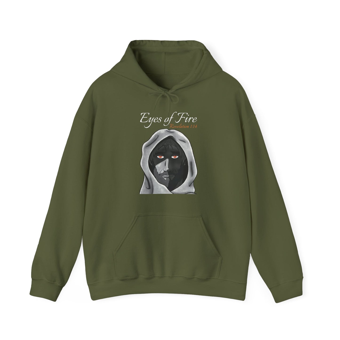 Eyes Of Fire Art Hoodie