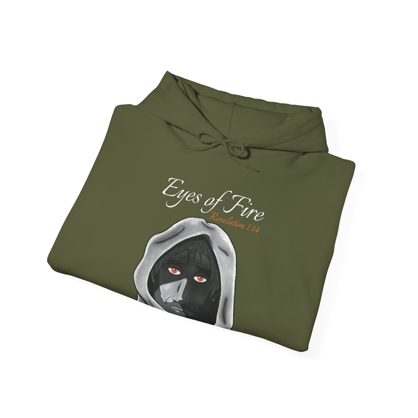 Eyes Of Fire Art Hoodie