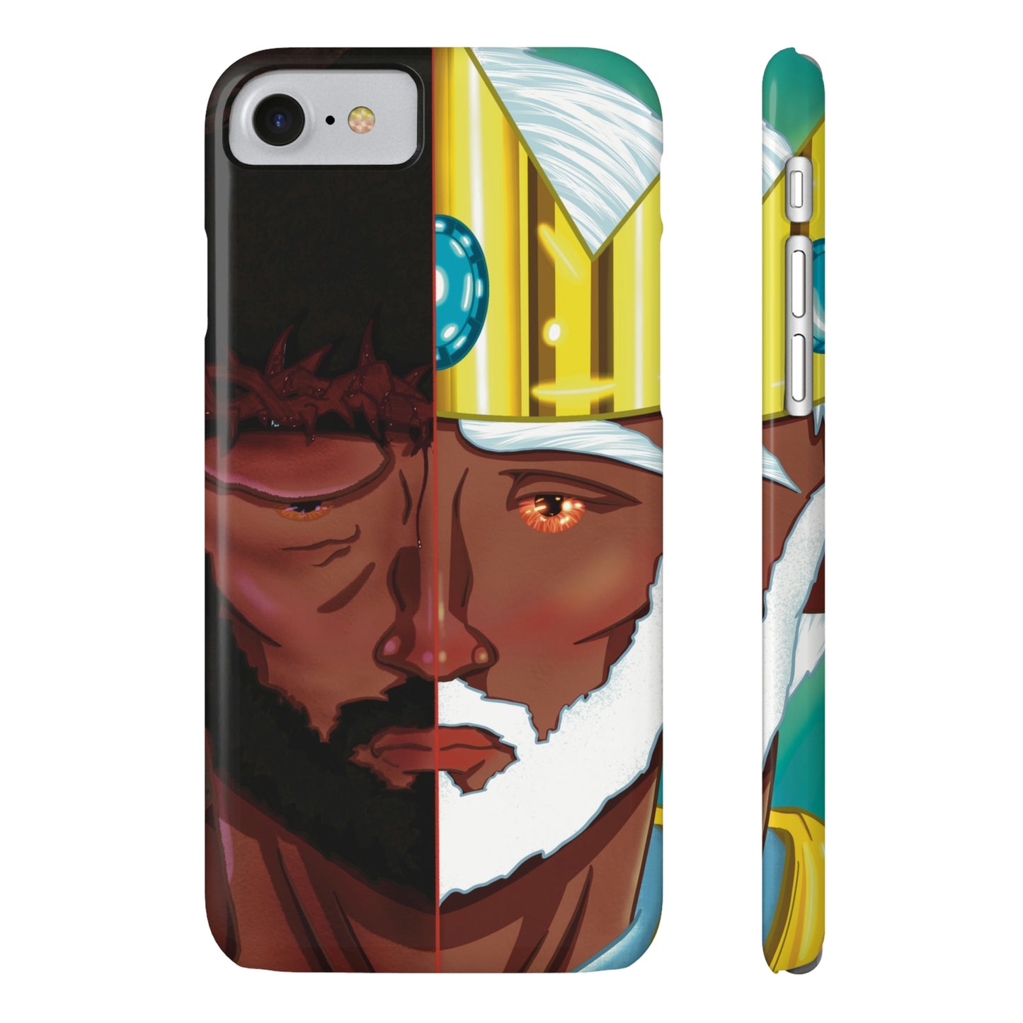 Lion and Lamb Slim Phone Cases