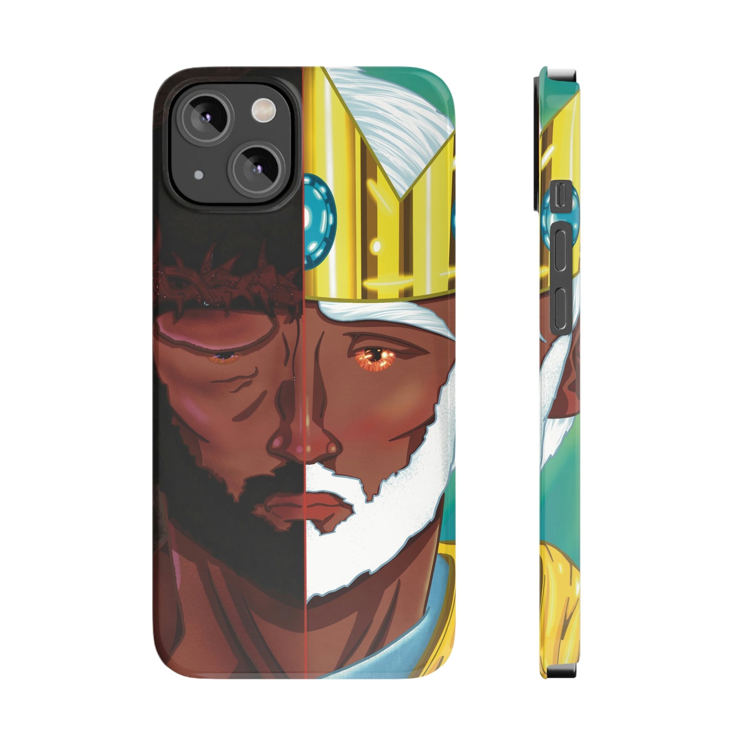 Lion and Lamb Slim Phone Cases