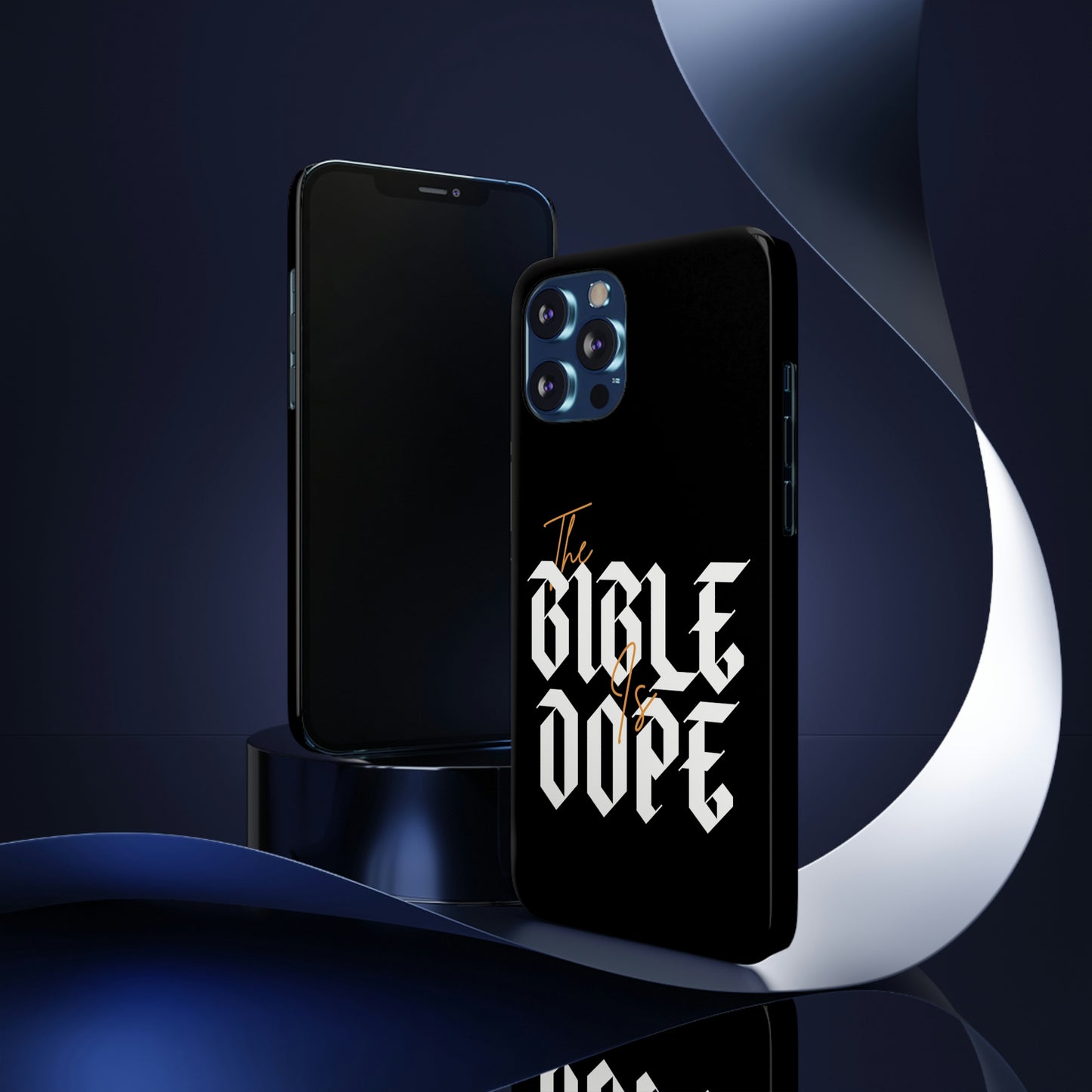 Bible is DOPE: Slim Phone Cases