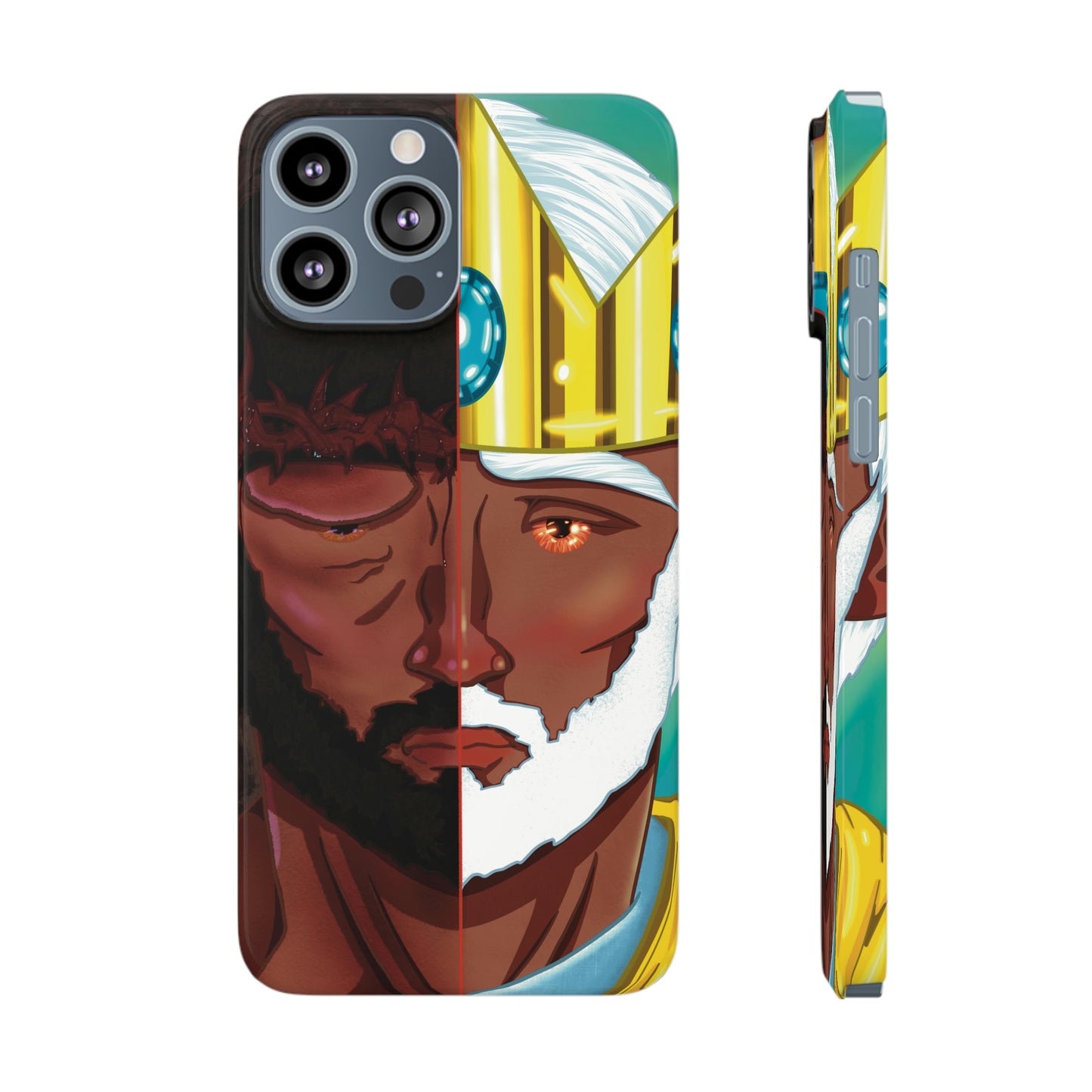 Lion and Lamb Slim Phone Cases