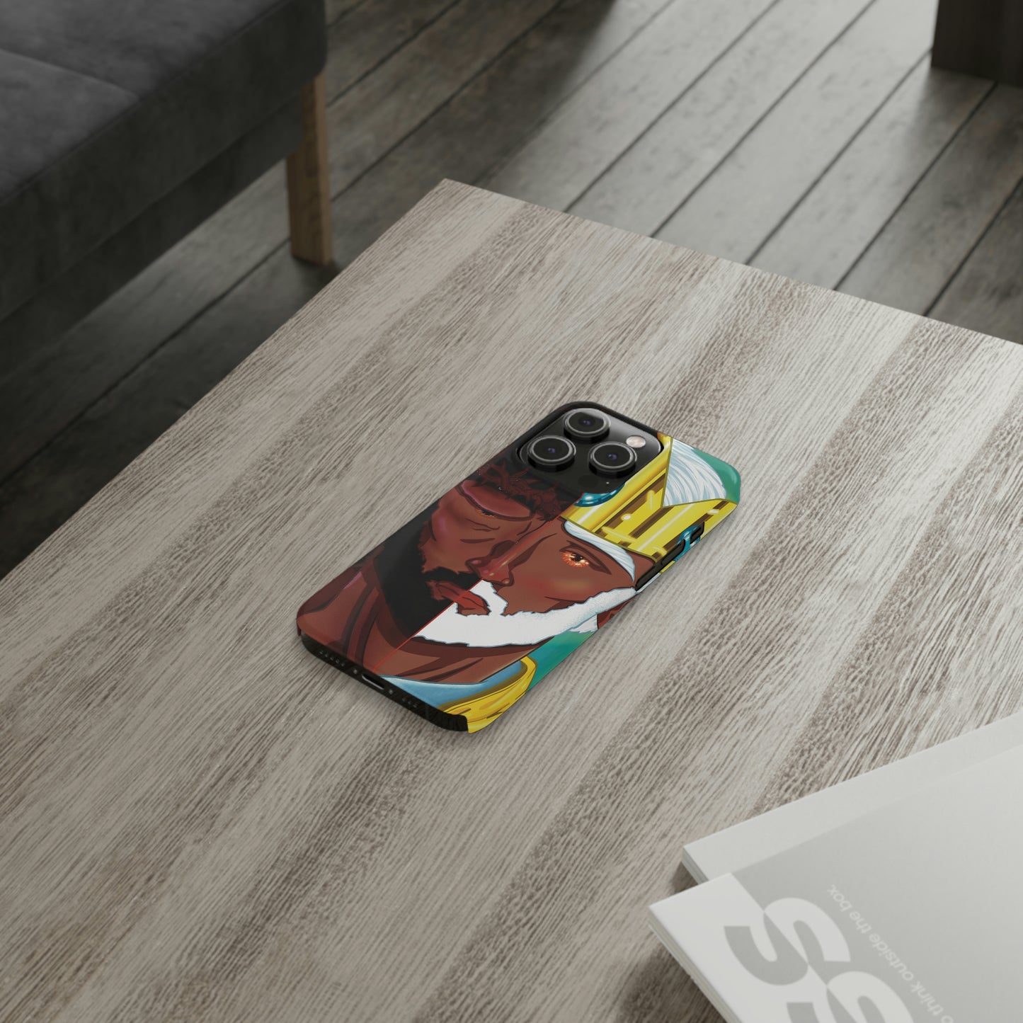 Lion and Lamb Slim Phone Cases