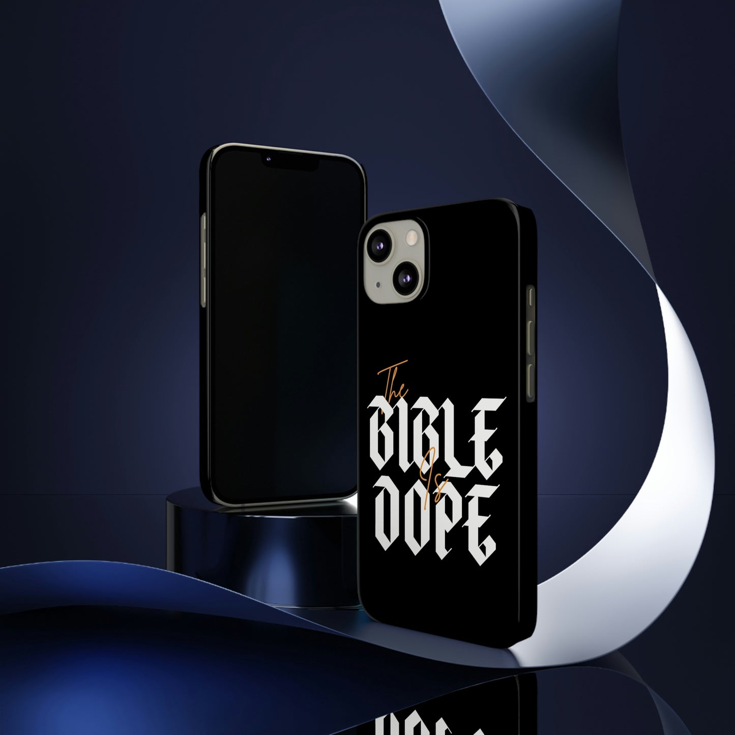 Bible is DOPE: Slim Phone Cases