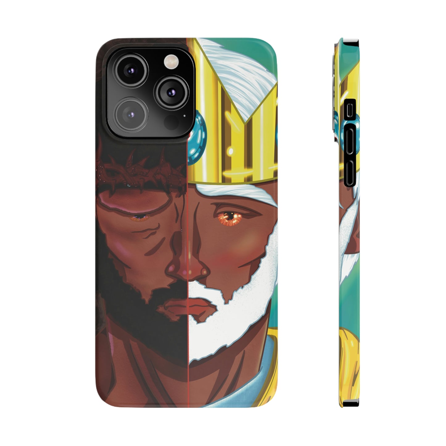 Lion and Lamb Slim Phone Cases