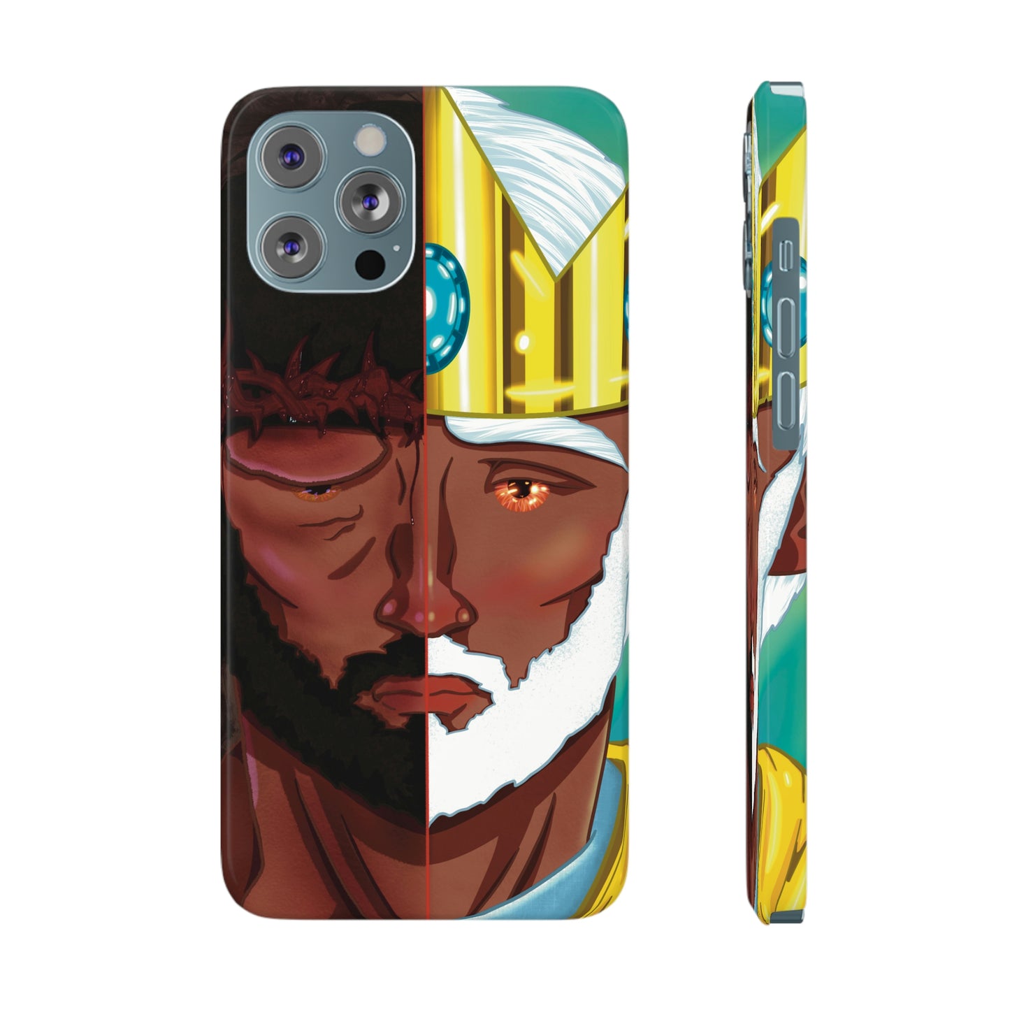 Lion and Lamb Slim Phone Cases