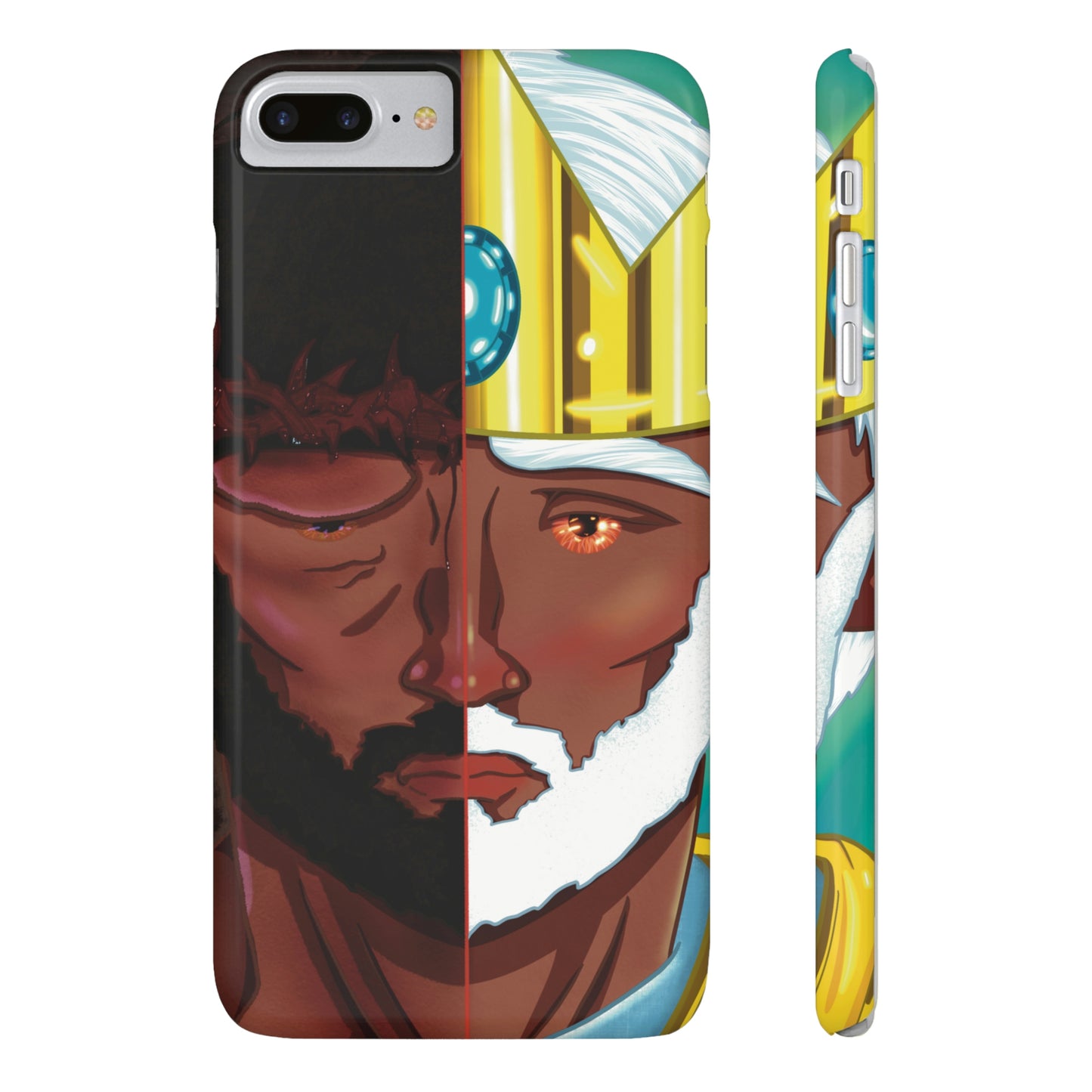 Lion and Lamb Slim Phone Cases