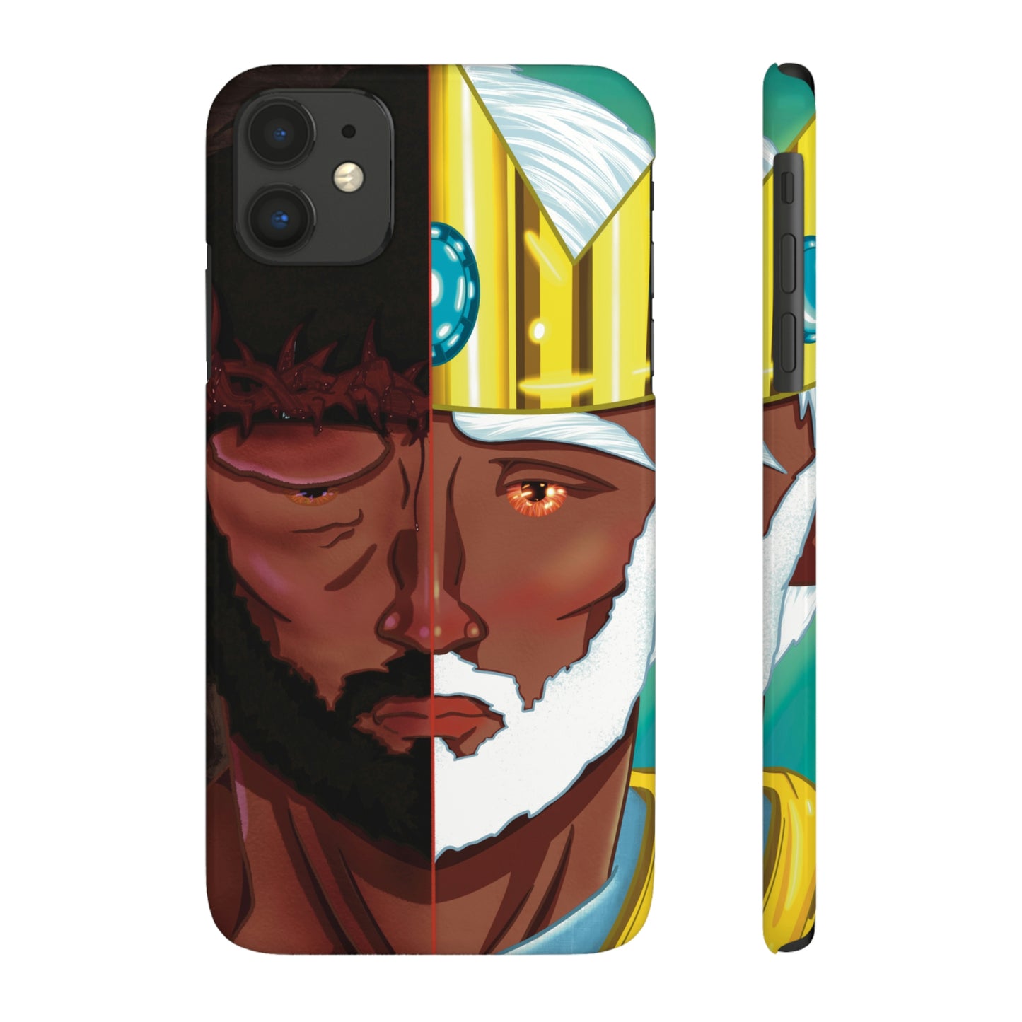 Lion and Lamb Slim Phone Cases