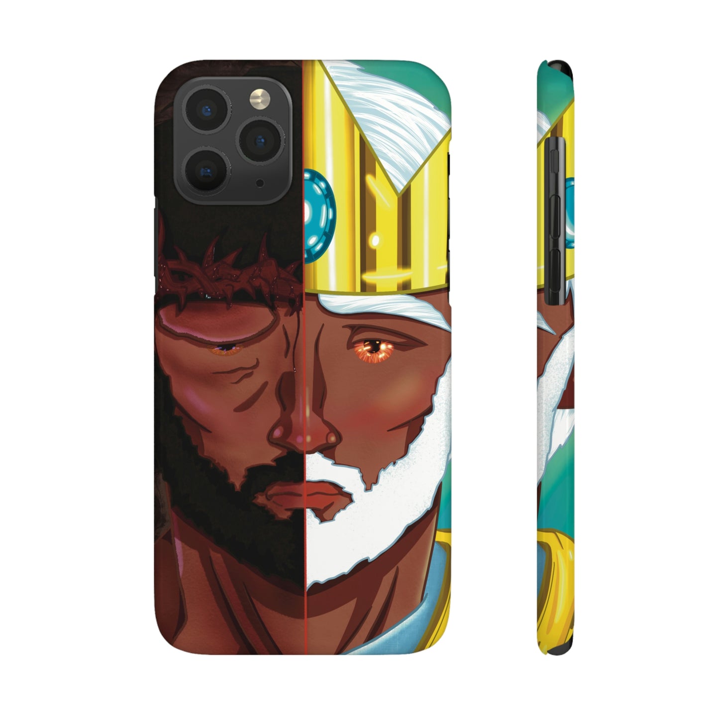 Lion and Lamb Slim Phone Cases