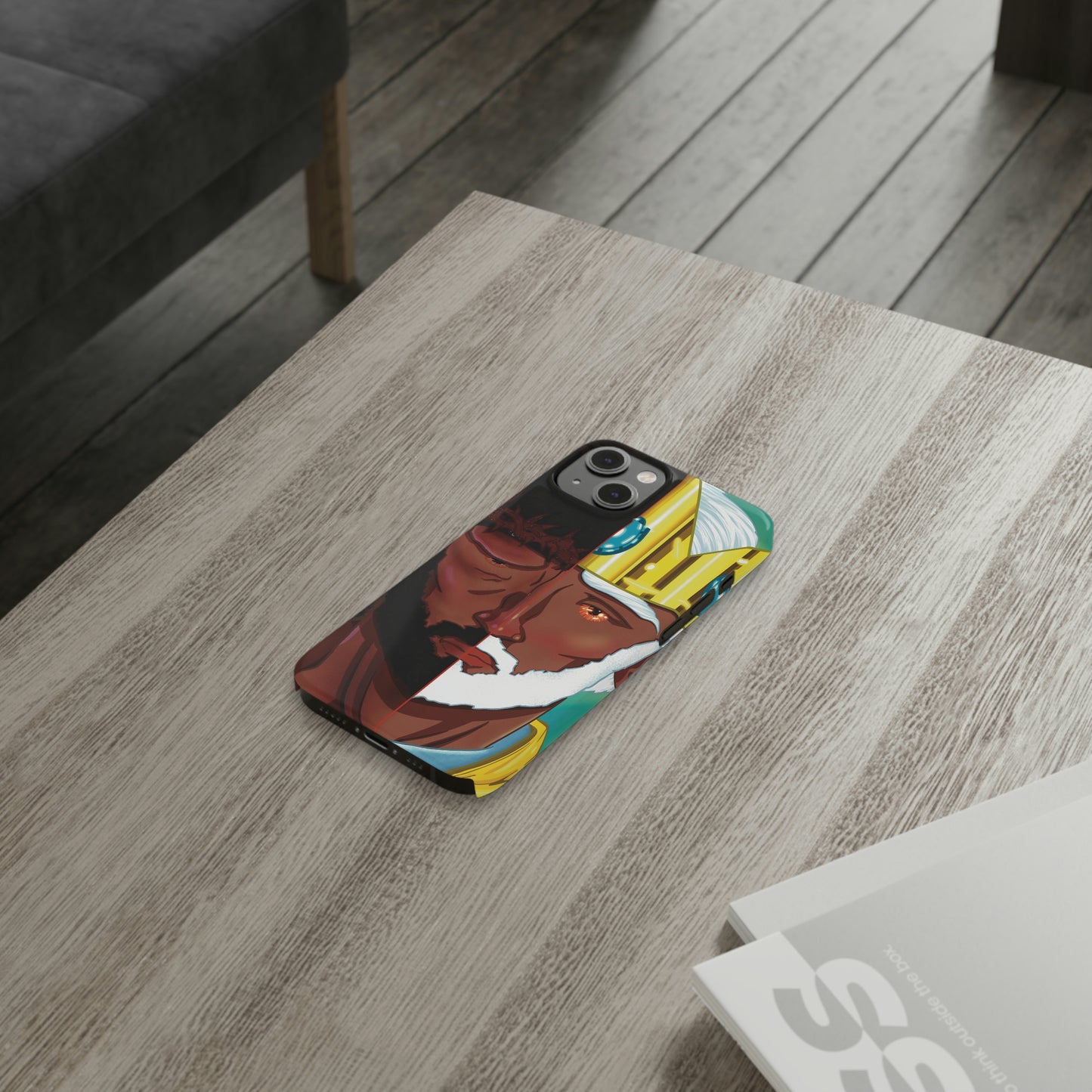 Lion and Lamb Slim Phone Cases