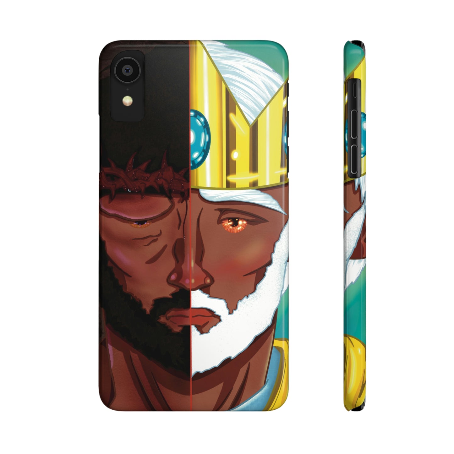 Lion and Lamb Slim Phone Cases