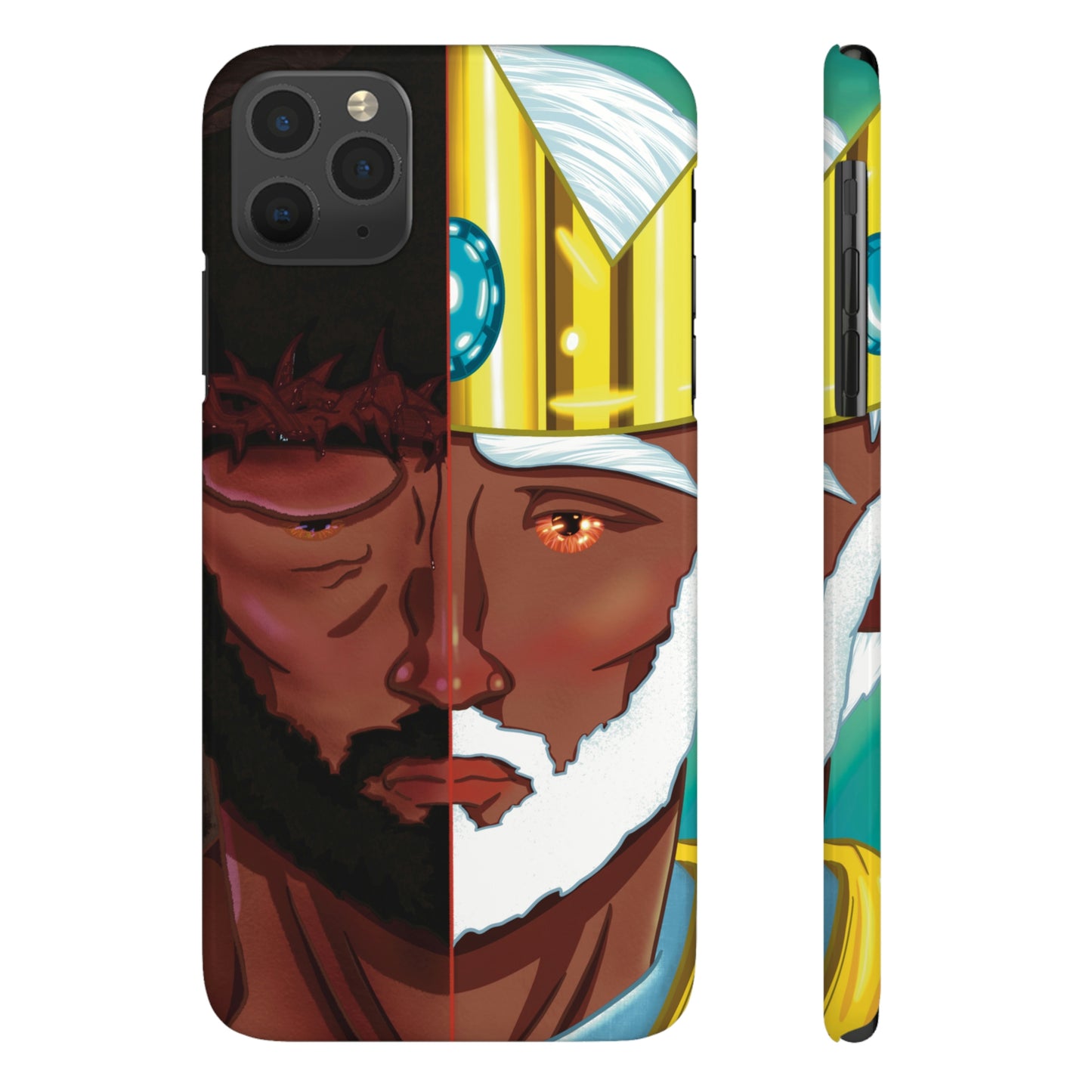 Lion and Lamb Slim Phone Cases