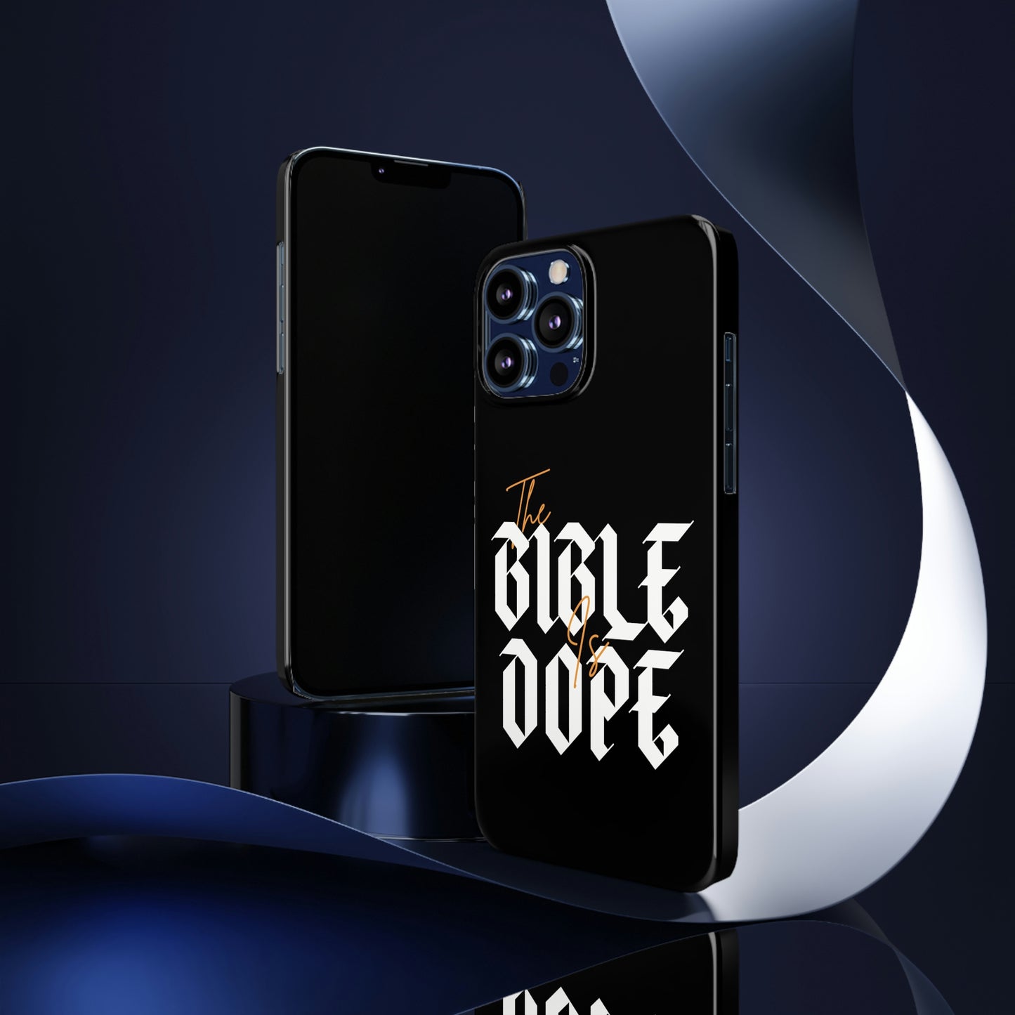 Bible is DOPE: Slim Phone Cases