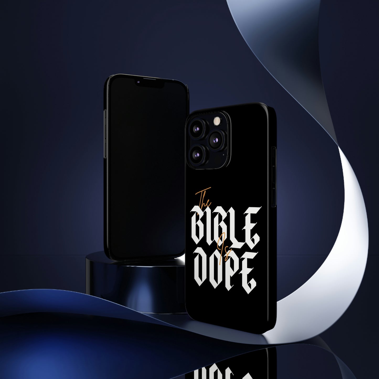 Bible is DOPE: Slim Phone Cases